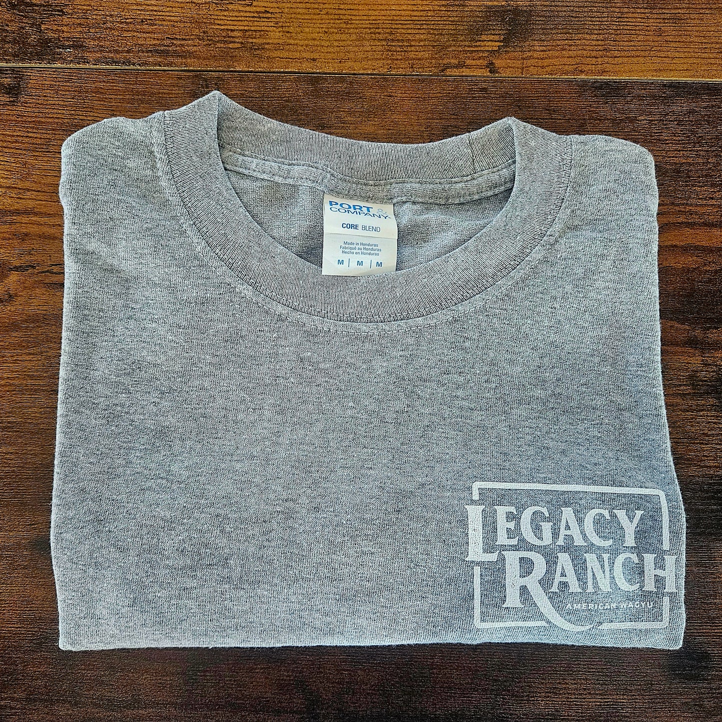 Legacy Ranch - Slogan T-Shirt (light grey)