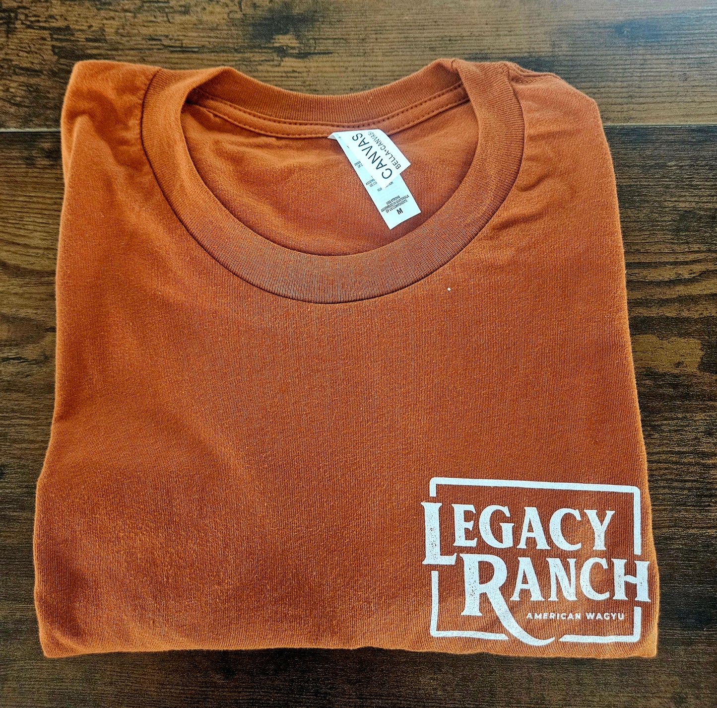 Legacy Ranch - Slogan T-Shirt (burnt orange)