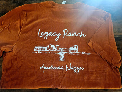 LR Farm Scene T-Shirt (Burnt Orange)