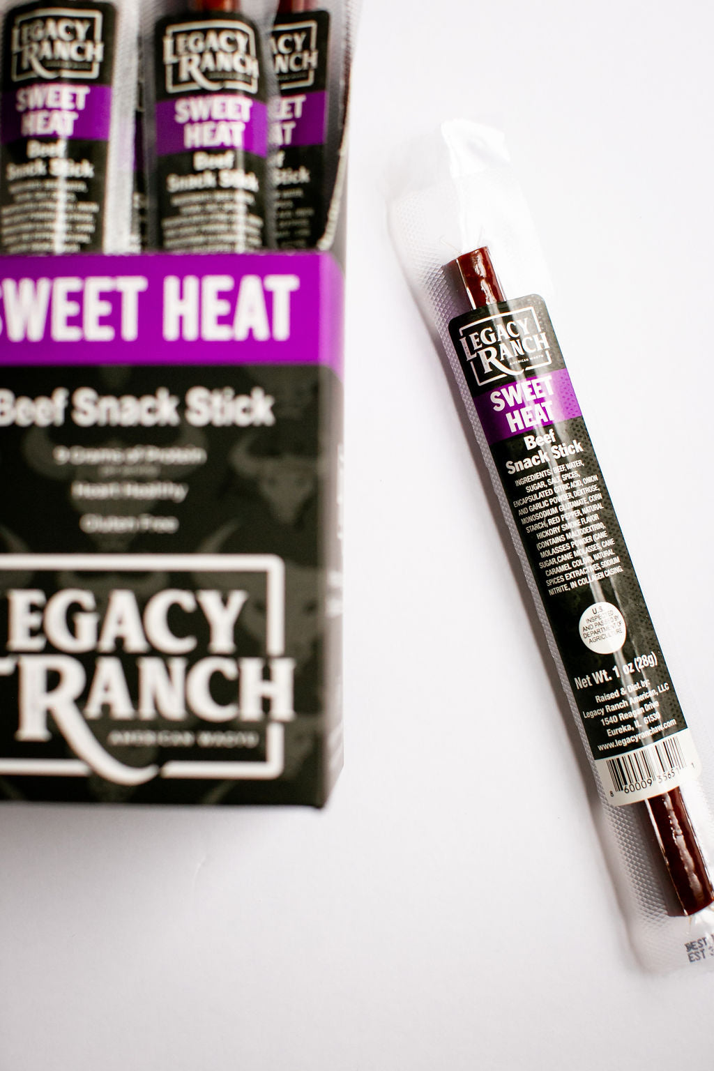 Sweet Heat Wagyu Snack Stick Box