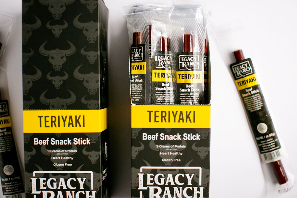 Teryaki Wagyu Snack Sticks (20 count box)